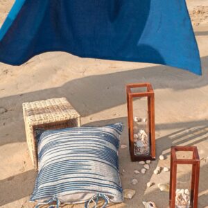 Blue Water Cushion Cover 45 by 45 Cm (MB)