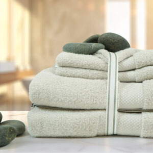 Royal Diamond Weave Towel – Solid Dyed, 580 GSM – 100% Cotton