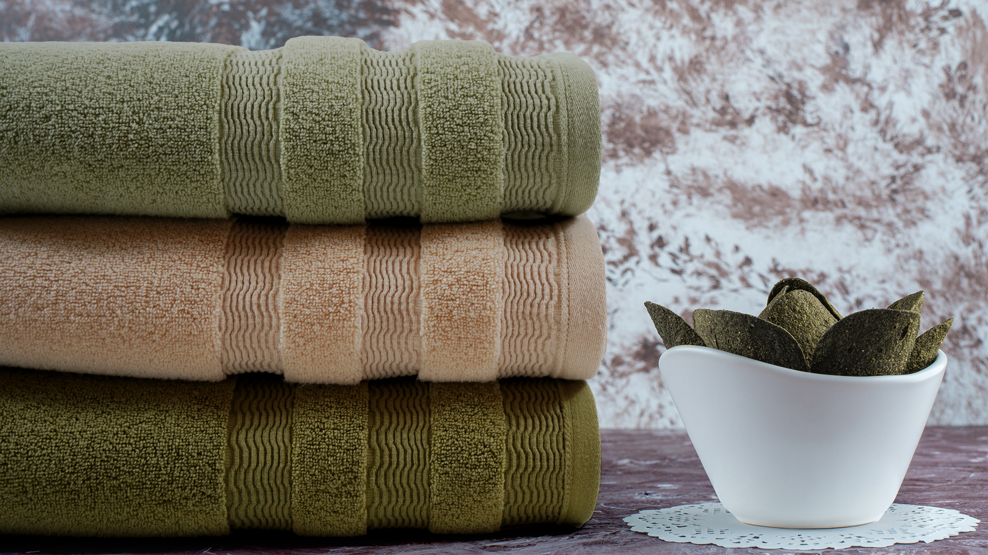 Luxury Zero Twist Bath Towel-Dobby-500 GSM