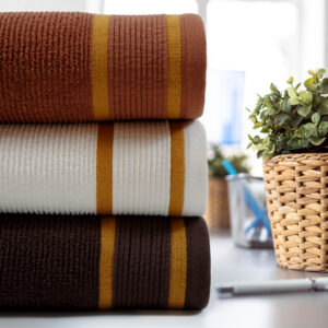 Serena Soft Dobby Bath Towel – Ultra Absorbent
