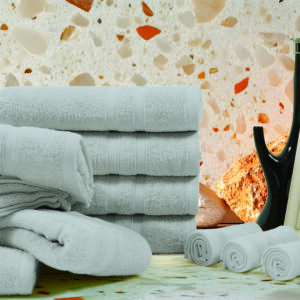 Ultra-Soft Low Twist Hand Towel– 100% Cotton, 430 GSM