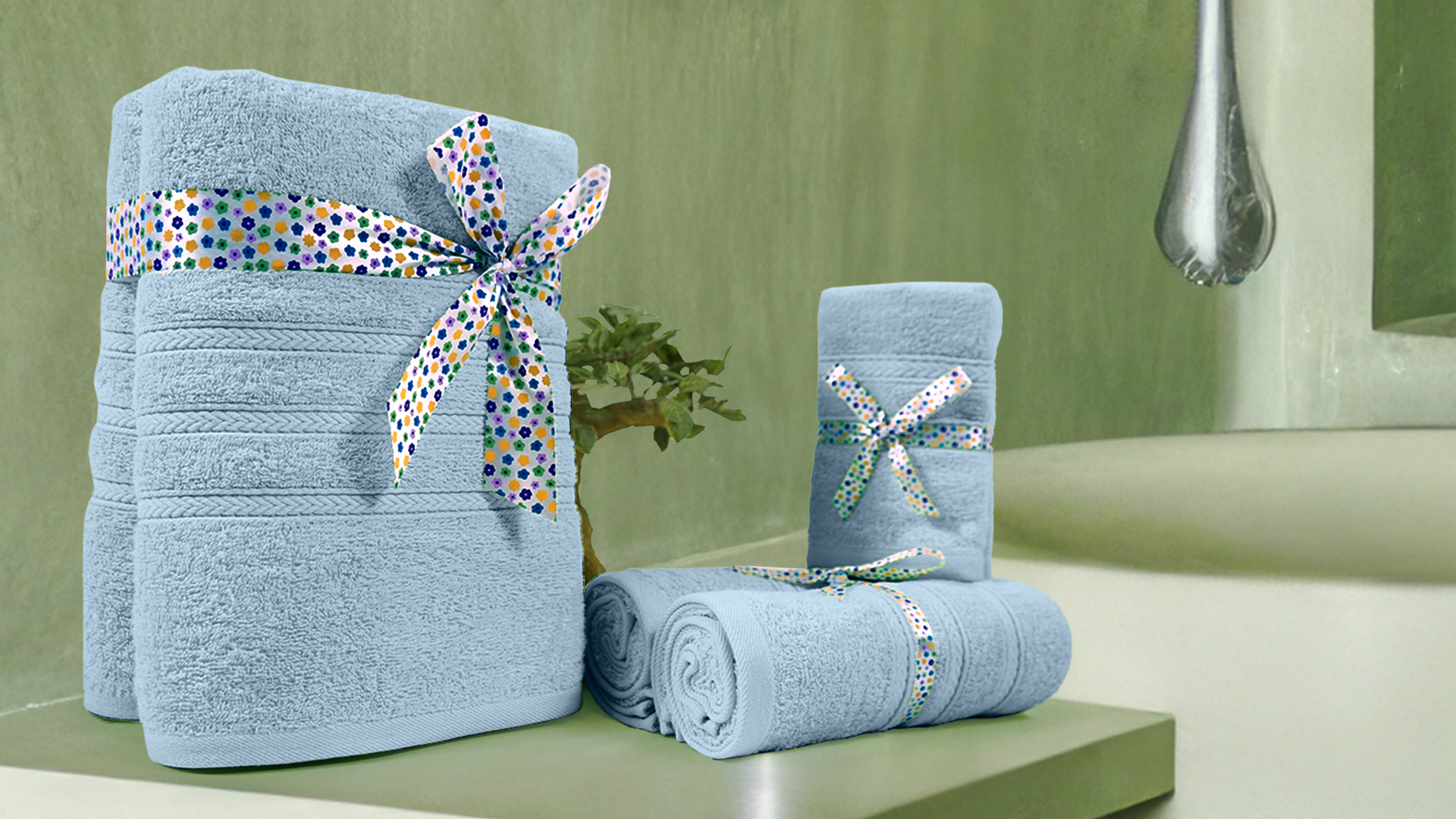 Soft & Durable Cotton Towels - Wash cloth – Vat Dyed, Ring Spun 12/s – 425 GSM - Image 2