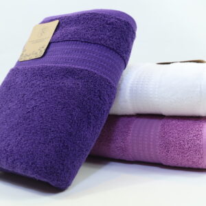 Soft Weave Luxe Bath Towel – 12/s Low Twist- 450 GSM